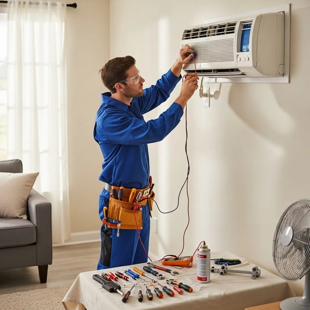 Kula Sigma Sigma klima gaz dolumu ve bakım – Enerji verimliliği artırıldı. - Teknik servis örneği